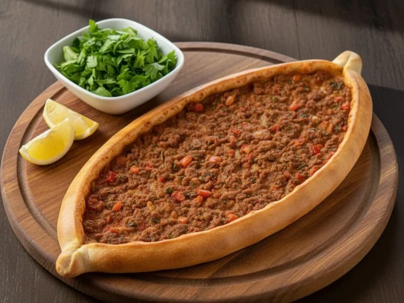 Buket Lahmacun & Kebap — Kıymalı Pide