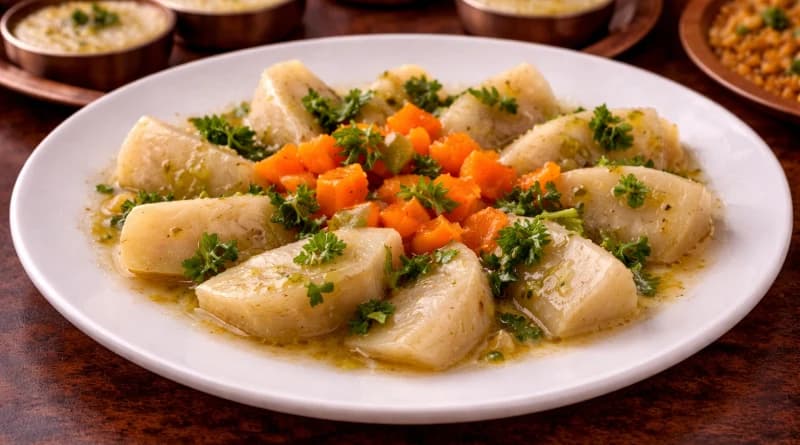 Hamdani Restaurant — Zeytinyağlı Kereviz (Ballı Havuç Yatağında)