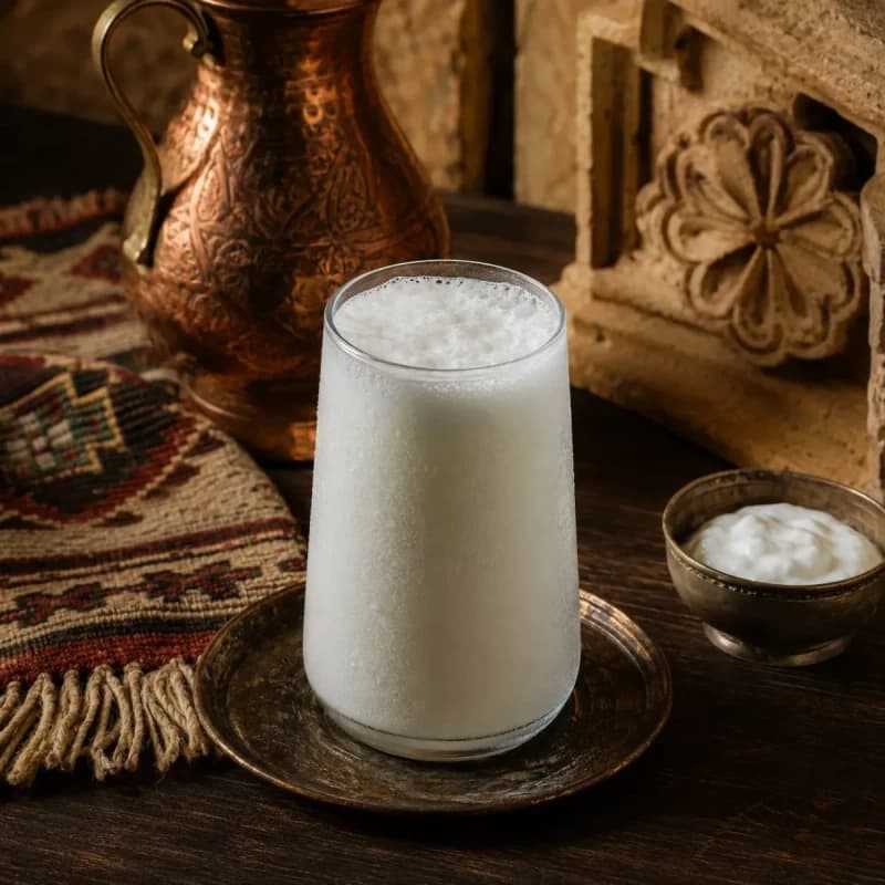 Şahmeran Mahalli Yemekler — Ayran (temsilî görsel)
