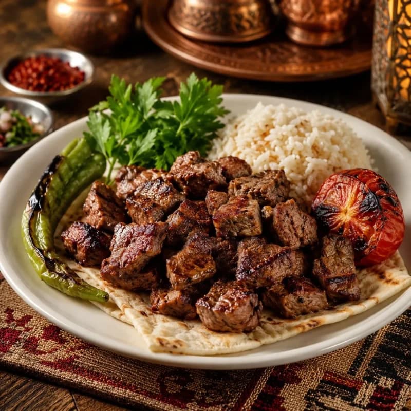 Şahmeran Mahalli Yemekler — Kuşbaşı (temsilî görsel)