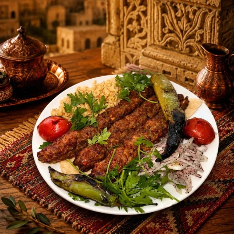 Şahmeran Mahalli Yemekler — Mardin Kebap (temsilî görsel)