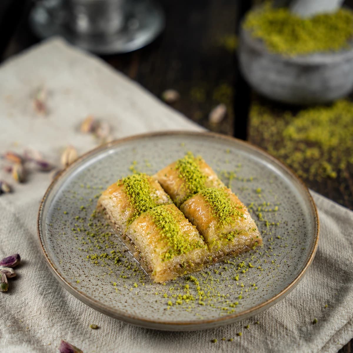 antep-baklavasi yemeğinin fotoğrafı