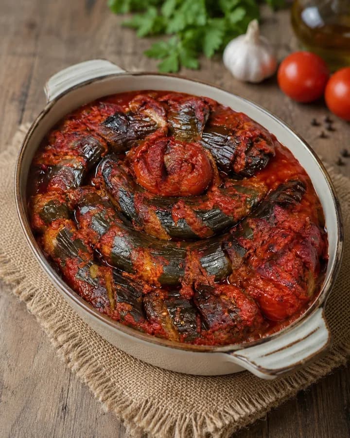 diyarbakir-patlicanli-kazan-kebabi yemeğinin fotoğrafı