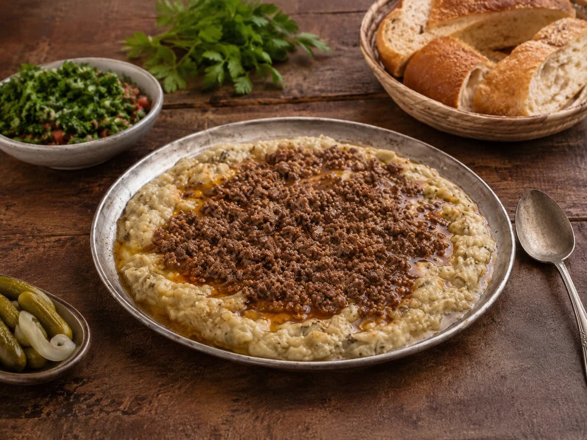 kiymali-sogurme yemeğinin fotoğrafı