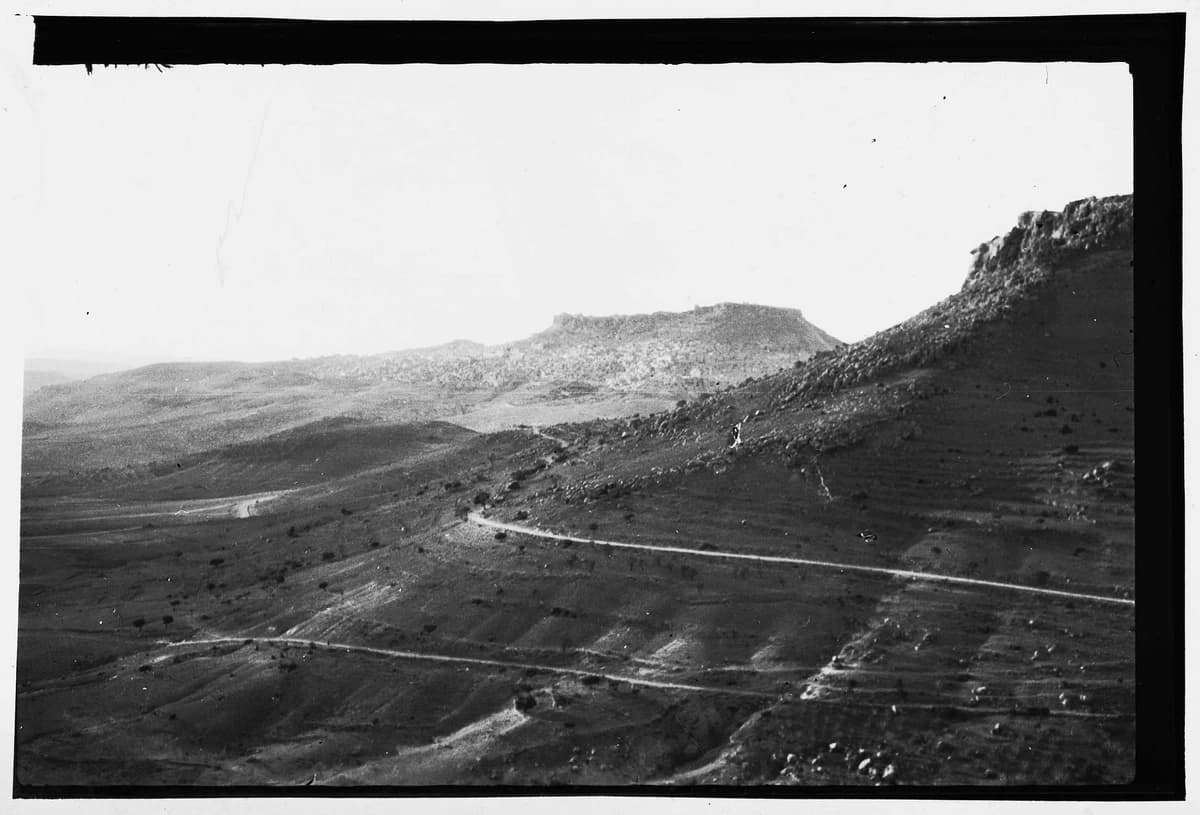 Mardin — Nusaybin yolundan görünüm