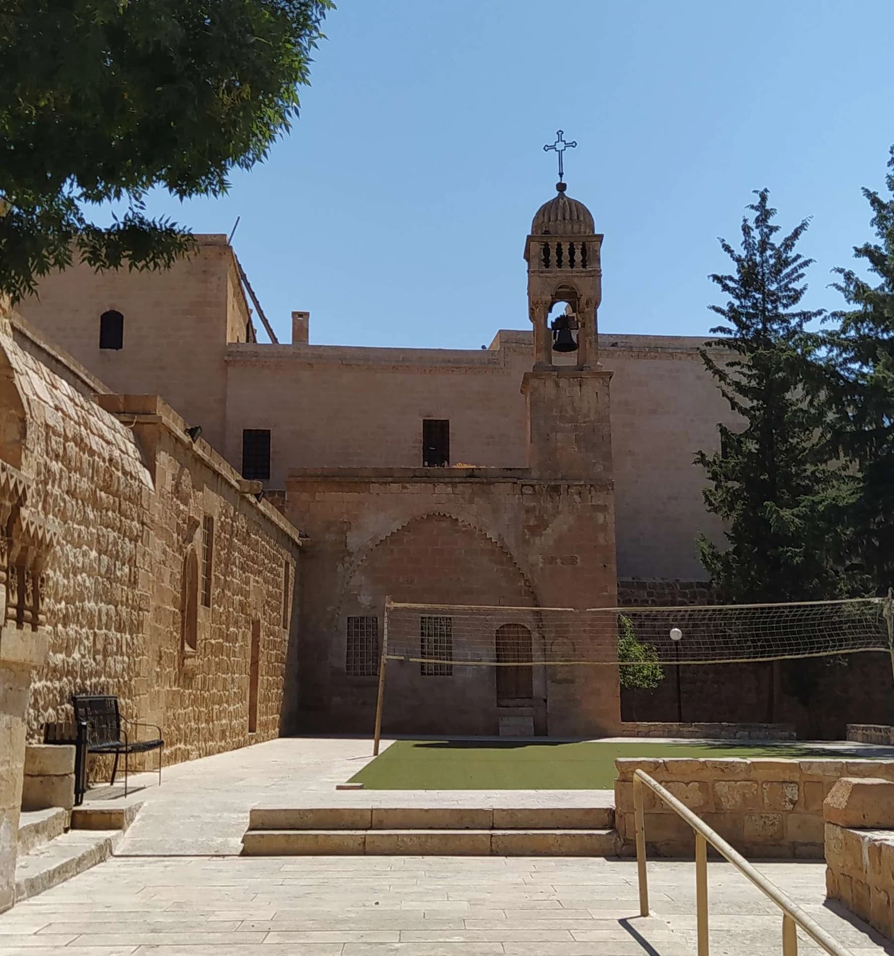 Mardin Kırklar Kilisesi giriş kapısı
