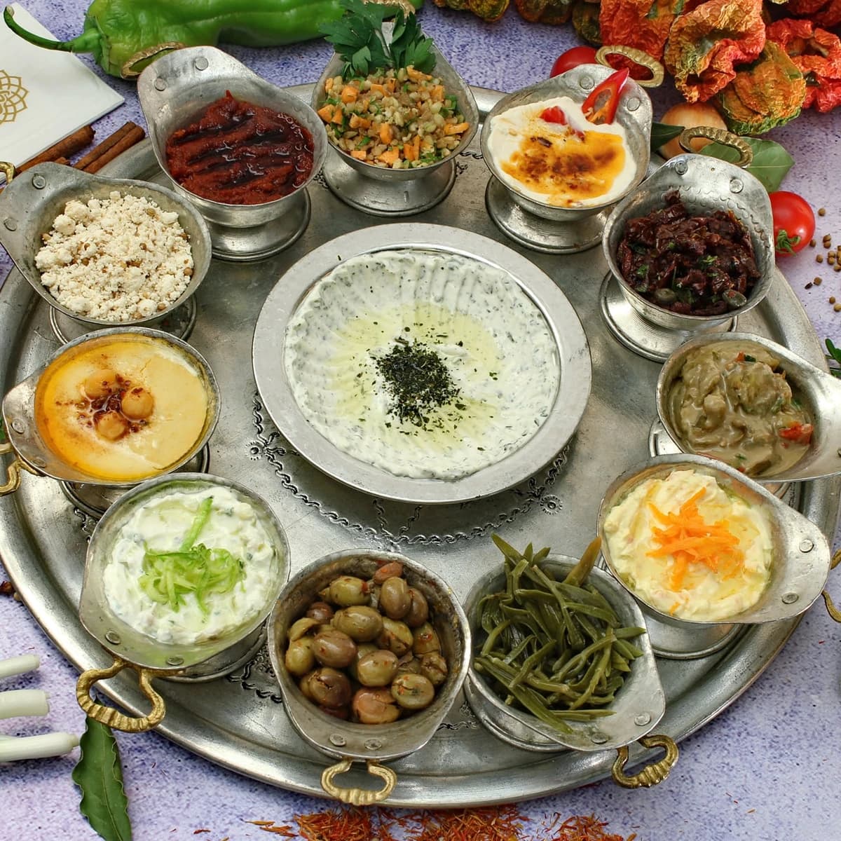 Mardin Bağdadi — Antik Mezeler