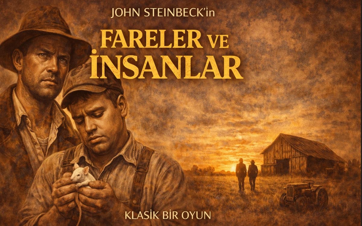 Fareler ve İnsanlar kapak görseli