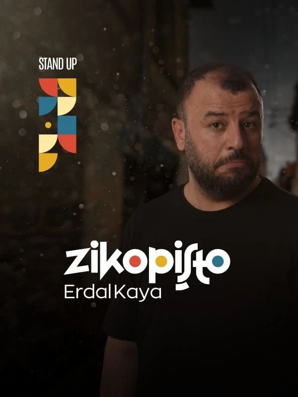 Erdal Kaya Zikopişto stand-up gösterisi afişi