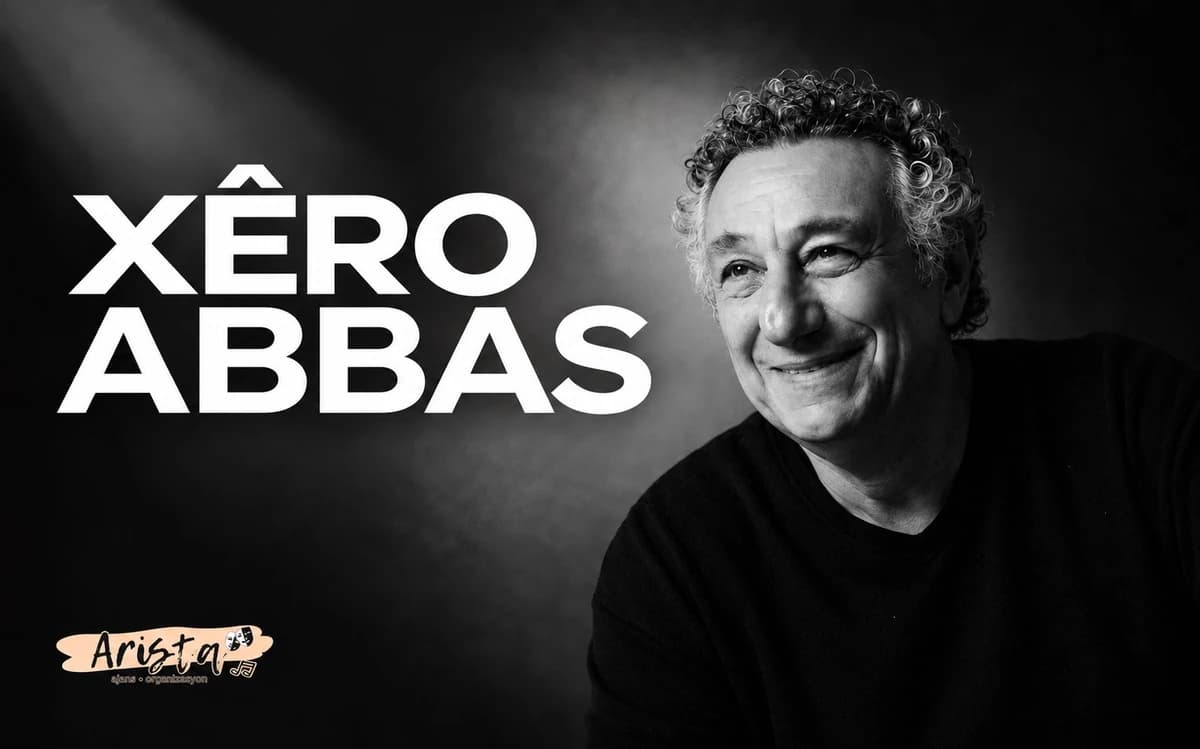 Xêro Abbas Mardin konseri afişi