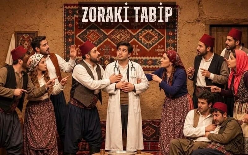 Zoraki Tabip oyunu afişi