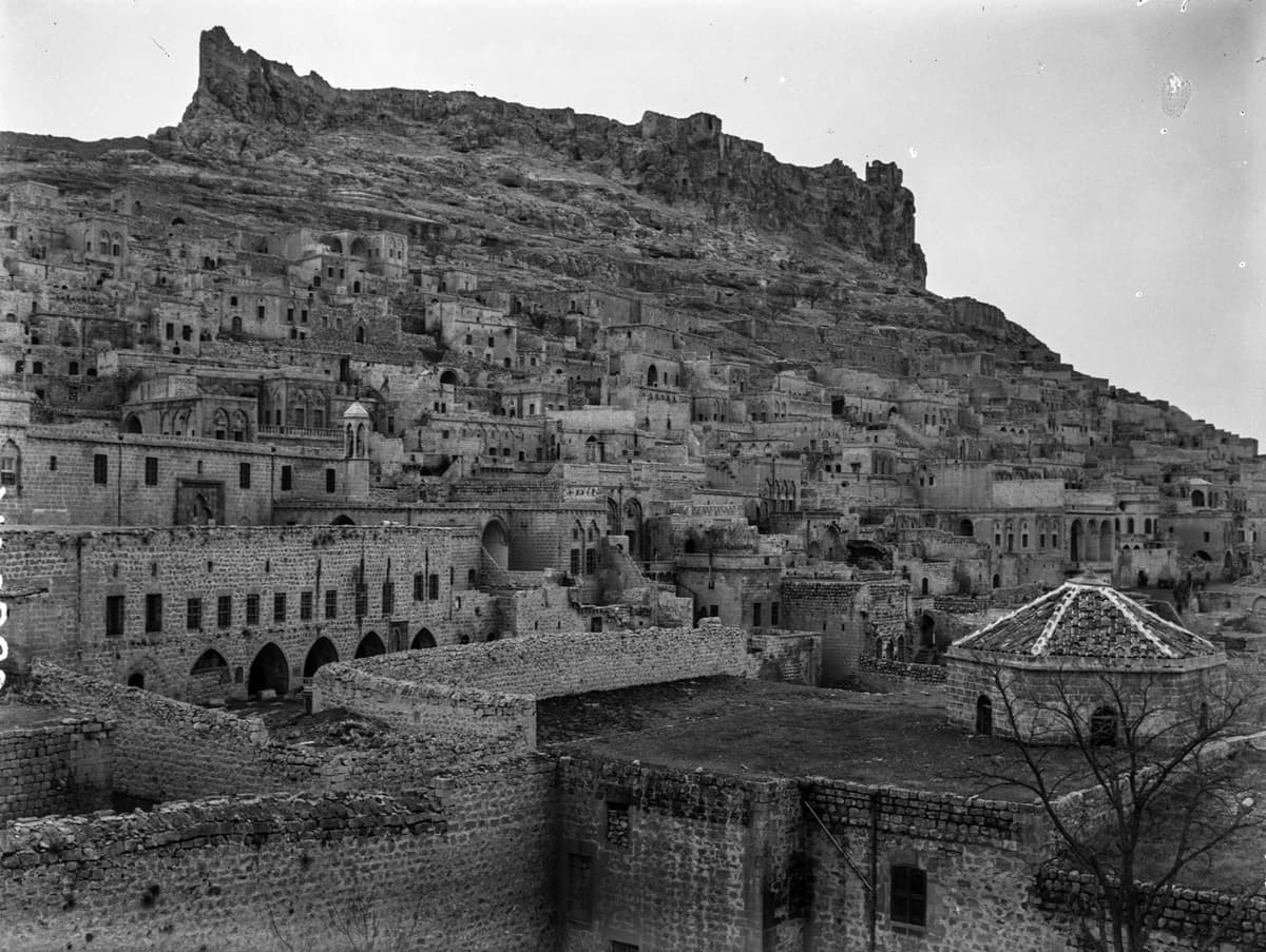 Hastane Çatısından Mardin ve Kale