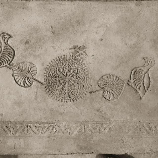 Nasra Şimmeshindi atölyesinde basma motifi, Mardin 2008