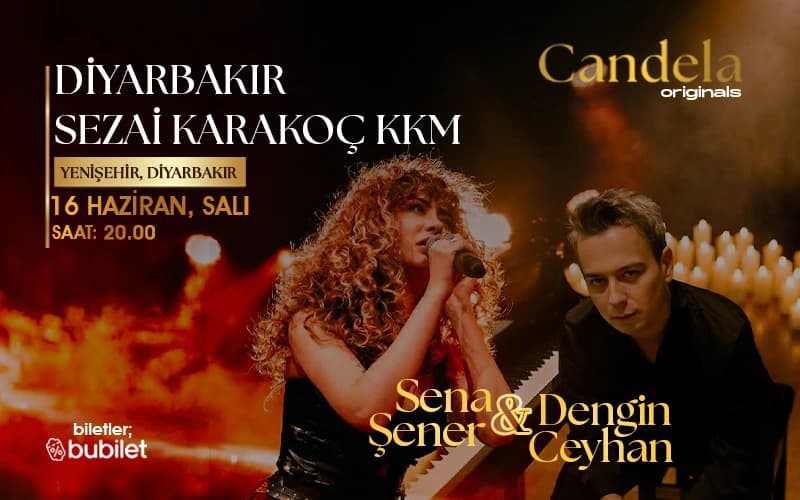 Candela Concert : Diyarbakır Sezai Karakoç Kültür Ve Kongre Merkezi